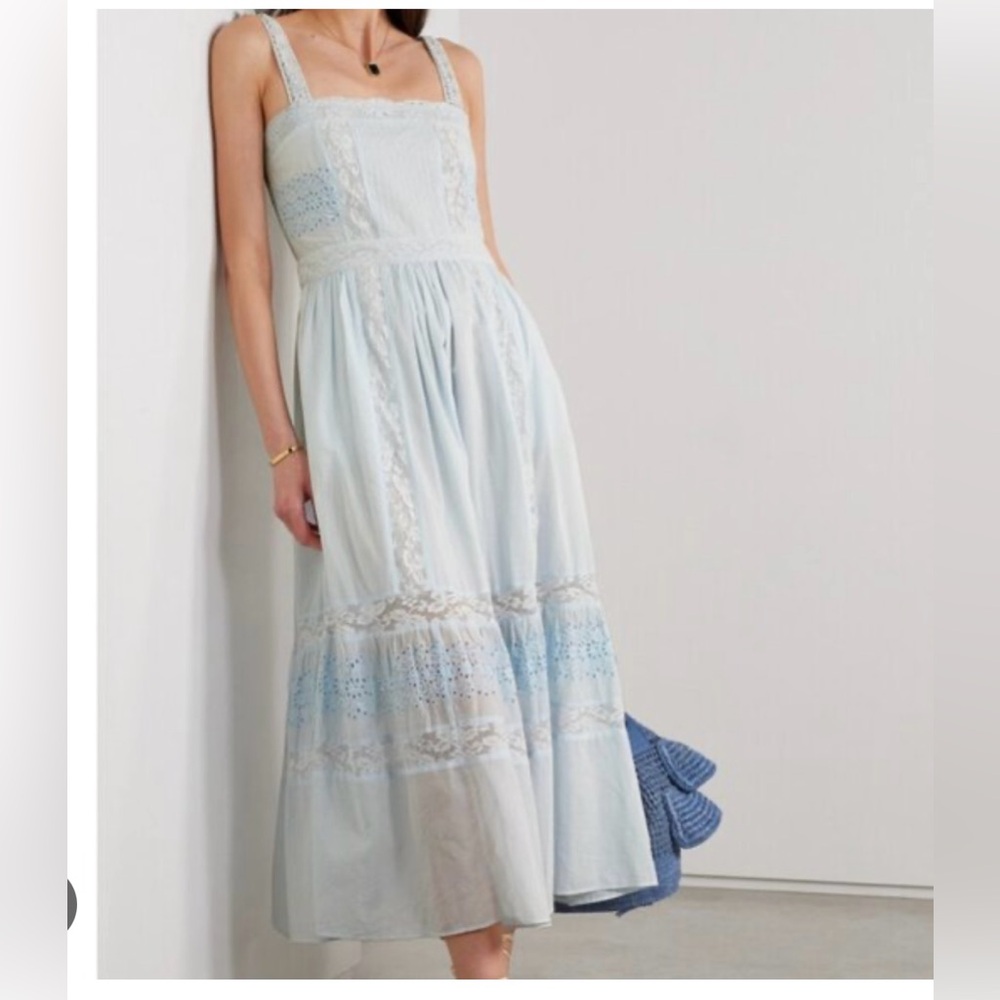 LoveShackFancy Ayala Dress Riviera Size 0